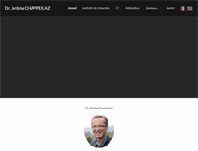 Tablet Screenshot of jerome-chappellaz.com
